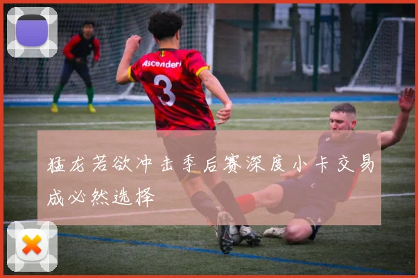 猛龙若欲冲击季后赛深度小卡交易成必然选择